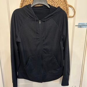 Women's Black Hoodie Jacket (Avia)